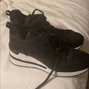 Like new Michael Kors wedge sneakers